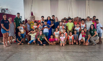ENTREGA DE CESTAS DE NATAL | SCFV CRIANÇAS E ADOLESCENTES